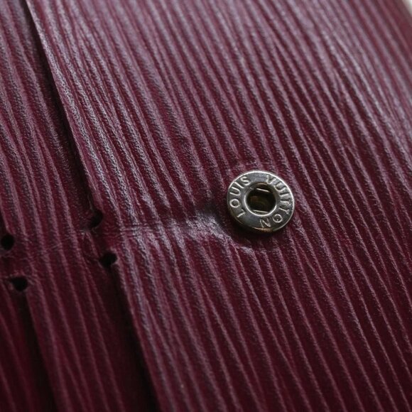 LOUIS VUITTON Epi Portefeuille Emily Long Wallet Fuchsia - Picture 9 of 14